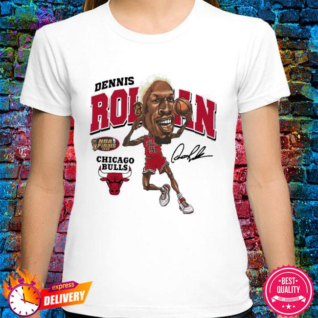 Dennis Rodman 91 Chicago Bulls T-Shirt, hoodie, sweater, long