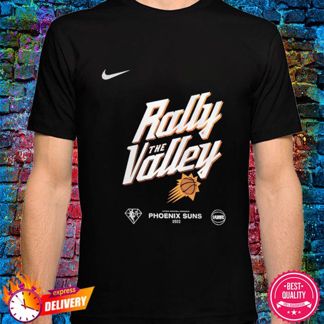 Nike Phoenix Suns Rally the Valley 2023 shirt