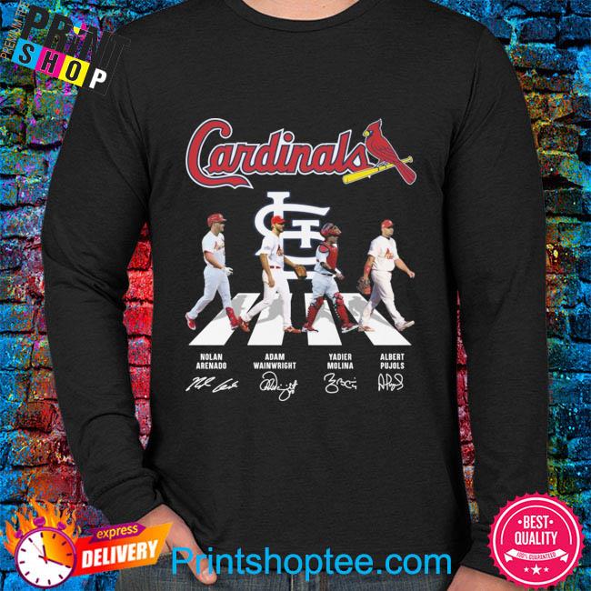 St. Louis Cardinals abbey road signatures 2022 St. Louis Cardinals shirt,  hoodie, sweater, long sleeve and tank top