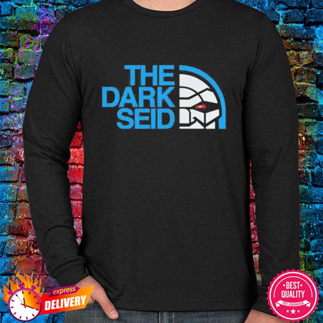 The dark seid Dc comics darkseid with this logo parody shirt