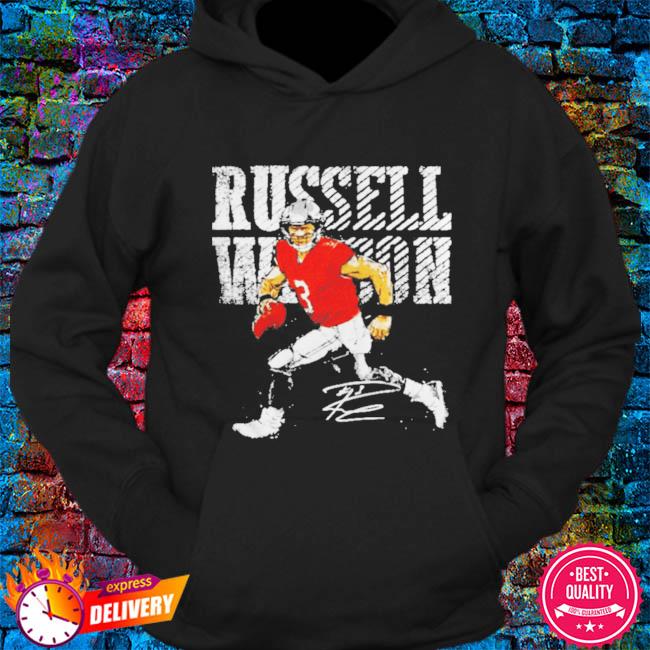 Russell Wilson Denver Broncos signature live art shirt, hoodie