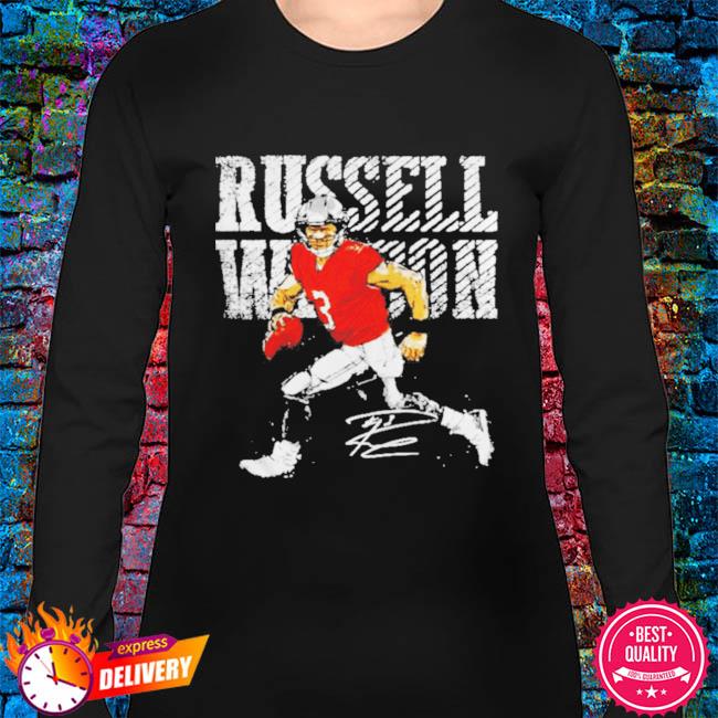 Vintage Russell Wilson Denver Broncos Russell Wilson Signature Shirt,  hoodie, sweater, long sleeve and tank top