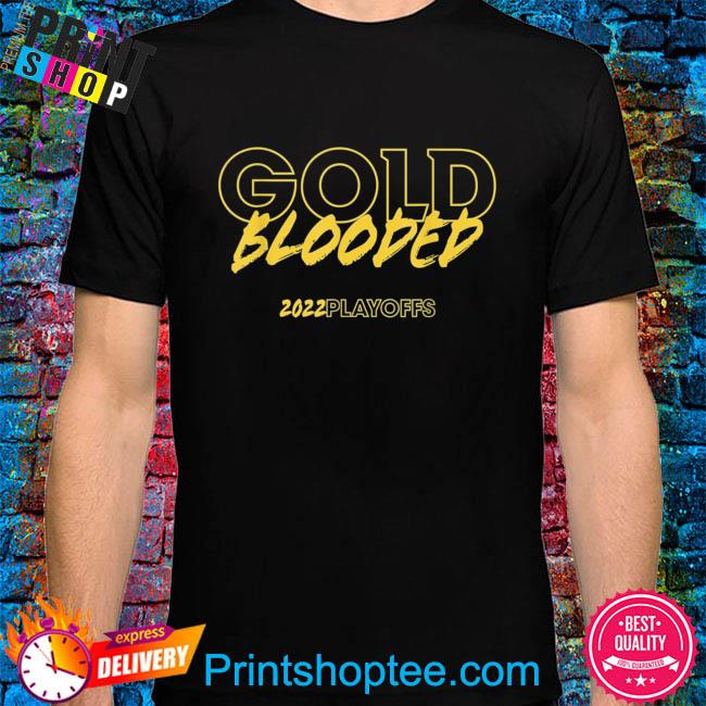 Gold Blooded Playoffs 2022 logo T-shirt, hoodie, sweater, long sleeve and  tank top