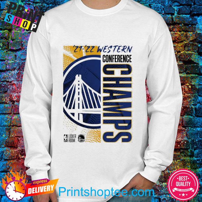 2022 Western Conference Champions Warriors Sign T-shirt