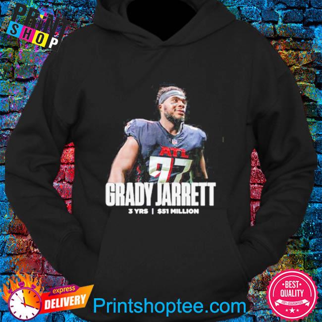 Official Grady Jarrett Agree To 3 Year Atlanta Falcons NFL Classic Shirt,  hoodie, sweater, long sleeve and tank top