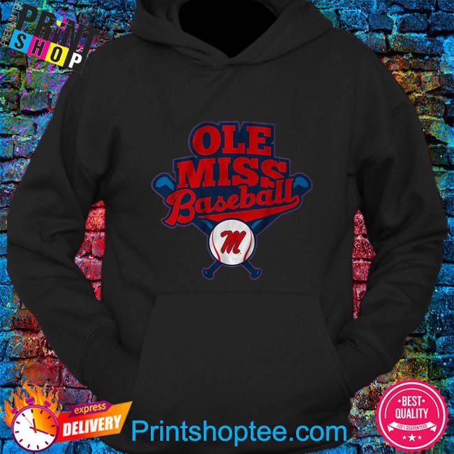 ole miss baseball tee