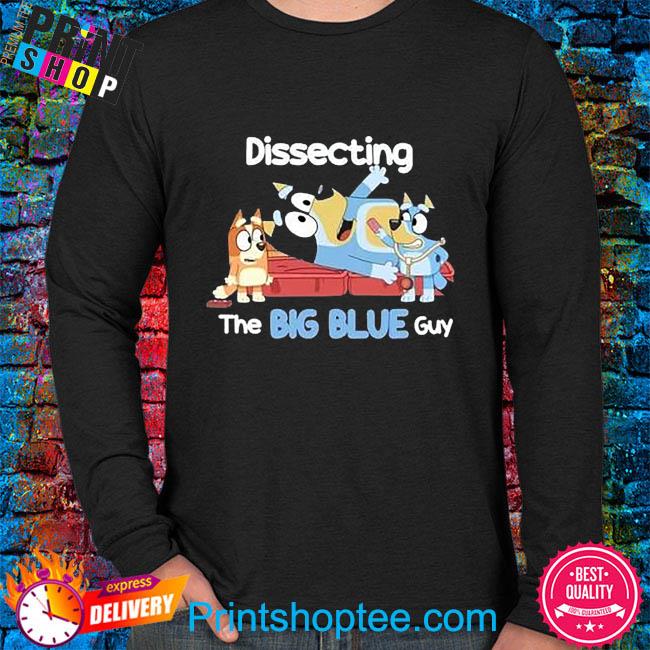 Bluey The Decider Episode Dad's Team Toddler T-Shirt - Go Team Dad! Heather Columbia Blue / 4T