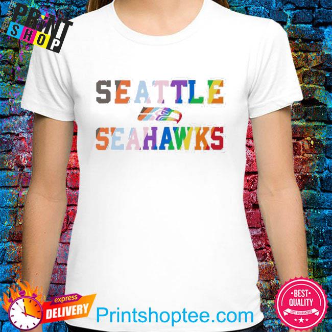 Seattle Seahawks Pride Logo T-Shirt For Unisex 