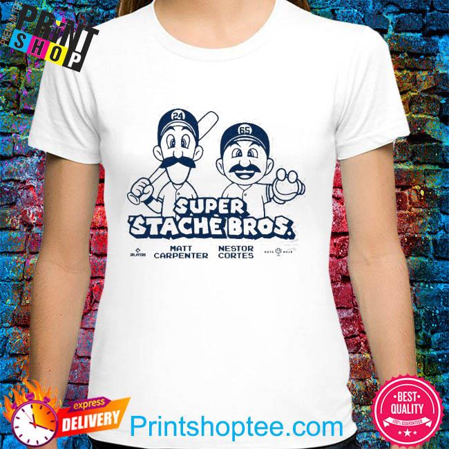 Super Stache Bros Matt Carpenter Nestor Cortes Unisex T-Shirt - REVER LAVIE