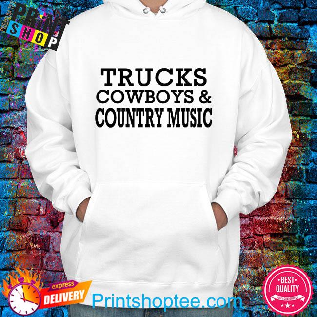 COUNTRY MUSIC N COWBOYS PULLOVER