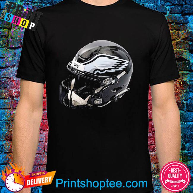 Philadelphia Eagles Black Alternate Helmet Coming Unisex T-Shirt