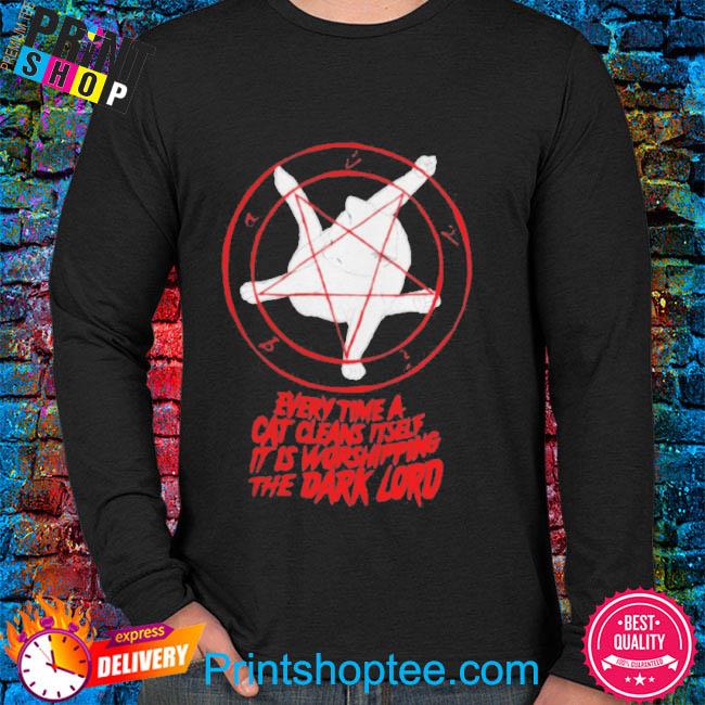 Cat store pentagram shirt