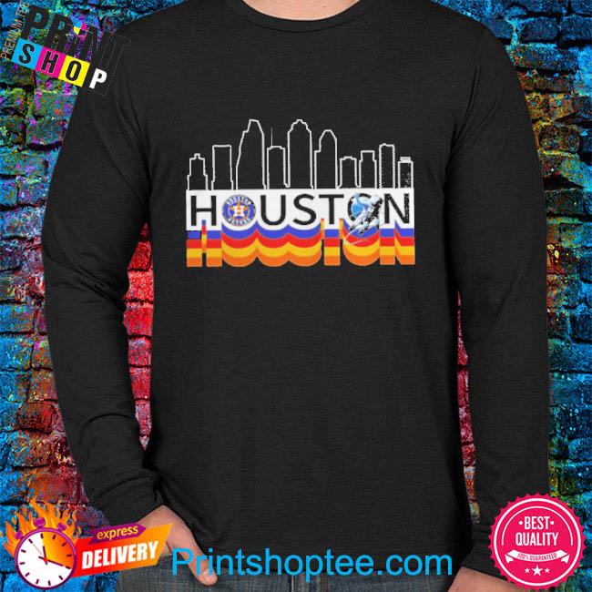 Houston Astros Space City Logo 2022 T Shirt