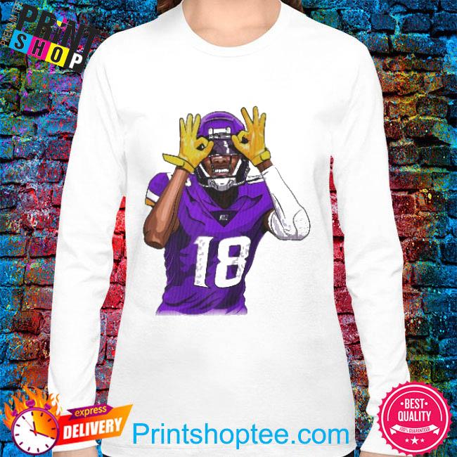 Justin Jefferson Minnesota Vikings Football shirt, hoodie, sweater, long  sleeve and tank top