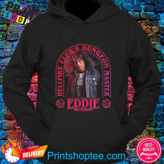 Stranger things 4 eddie munson hellfire club dungeon master shirt