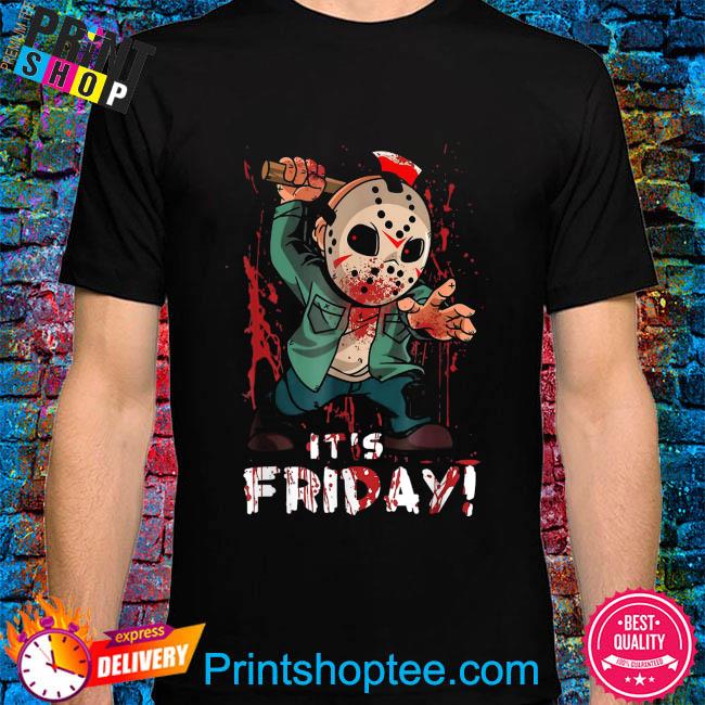 tegnebog Hvad angår folk Kedelig Chibi Jason Voorhees Friday 13th halloween horror graphic horror movie shirt,  hoodie, sweater, long sleeve and tank top
