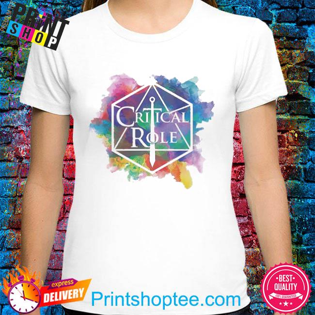 Critical Role Watercolor Logo T-Shirt