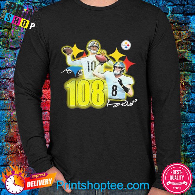 Official Pittsburgh Steelers kenny pickett signature T-shirt, hoodie, tank  top, sweater and long sleeve t-shirt