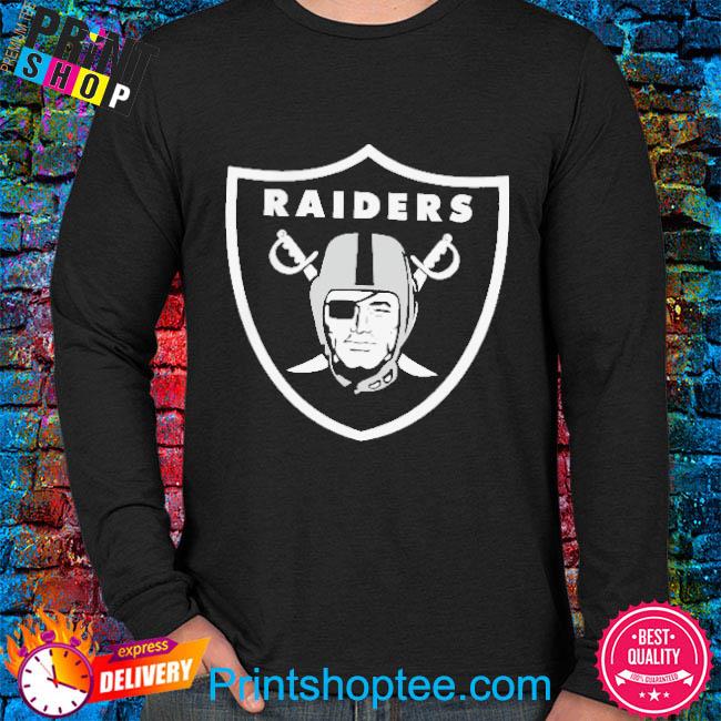 Las Vegas Raiders Logo Long Sleeve T-Shirt