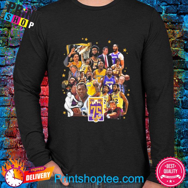 Los Angeles Lakers 75Th Anniversary 1940 2023 Shirt, hoodie, sweater, long  sleeve and tank top