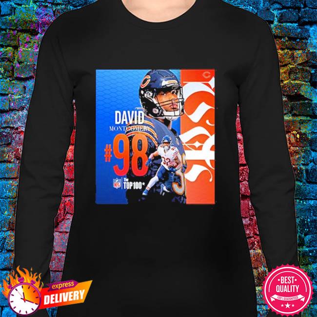 Official David montgomery the NFL top 100 players of 2022 shirt, hoodie,  sweater, long sleeve and tank top