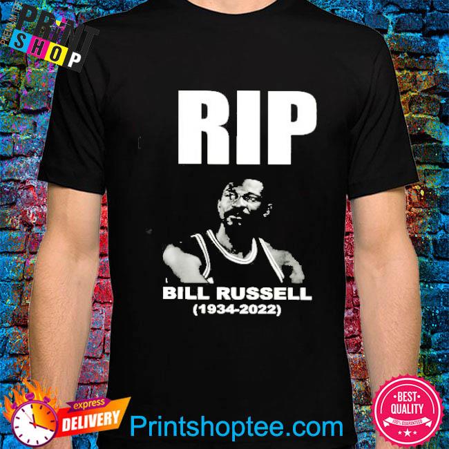 Rip Bill Russell NBA Legend Boston Celtics T-Shirt, hoodie