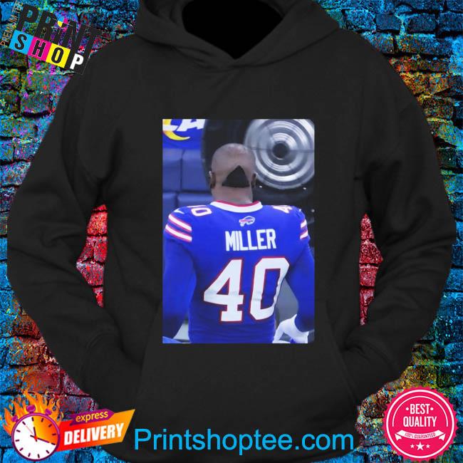 Official Bills von miller sporting a new haircut shirt, hoodie