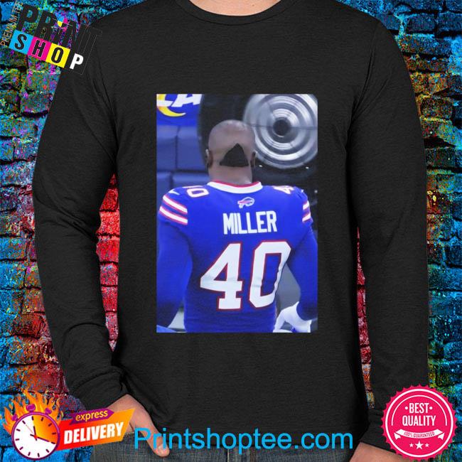 Bills von miller sporting a new haircut shirt, hoodie, sweater, long sleeve  and tank top