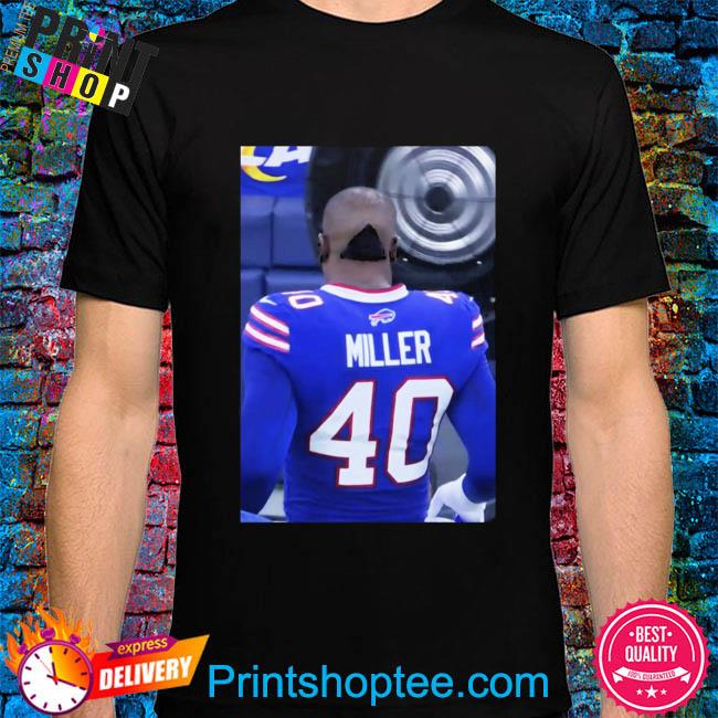 Official Bills von miller sporting a new haircut shirt, hoodie, sweater,  long sleeve and tank top