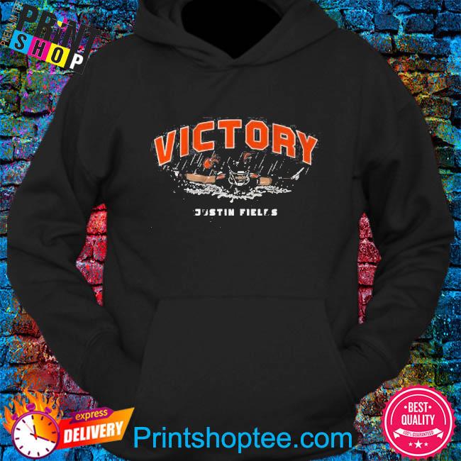 Chicago Bears Justin Fields Victory Slide Shirt, hoodie, sweater, long  sleeve and tank top