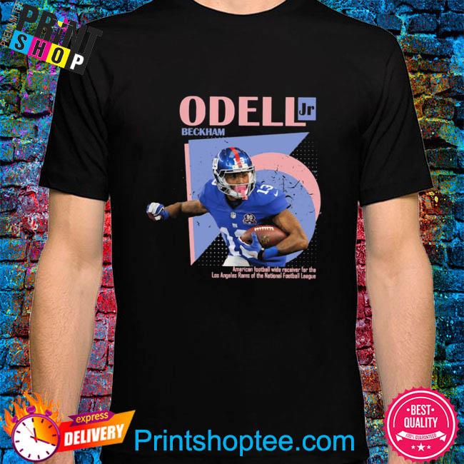 Football wide receiver for the la rams nfl odell beckham jr 80s shirt,  hoodie, sweater, long sleeve and tank top