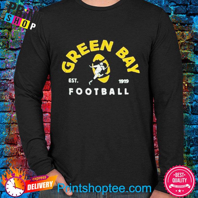 Official Retro Green Bay Packers Green Bay football est 1919 shirt, hoodie,  sweater, long sleeve and tank top