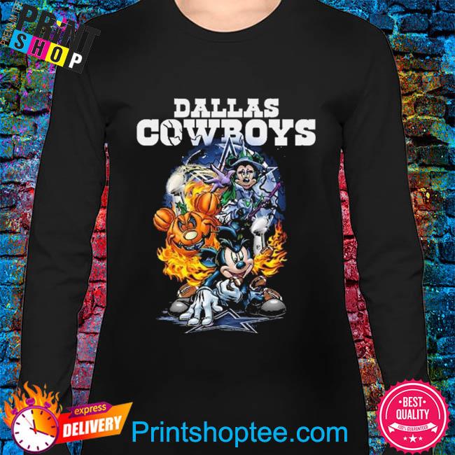 Witch Mickey Mouse Dallas Cowboys halloween 2022 shirt, hoodie, sweater,  long sleeve and tank top