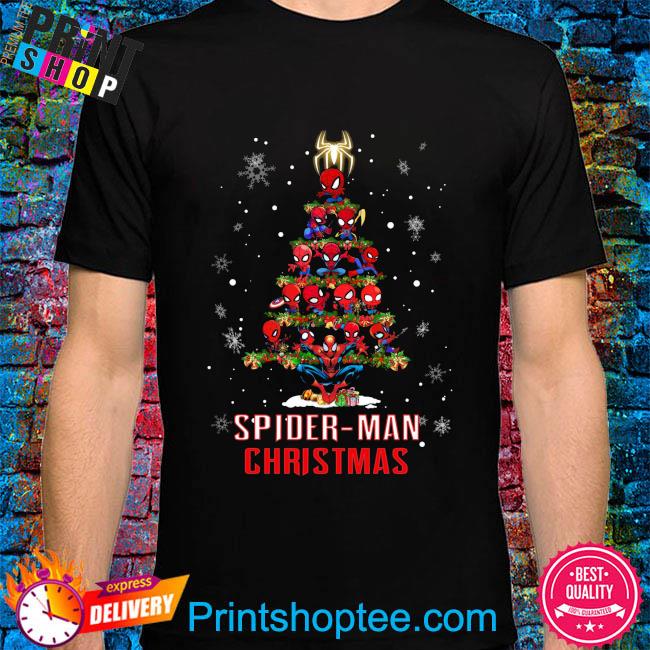 Chibi Spider-Man Christmas Tree Sweater