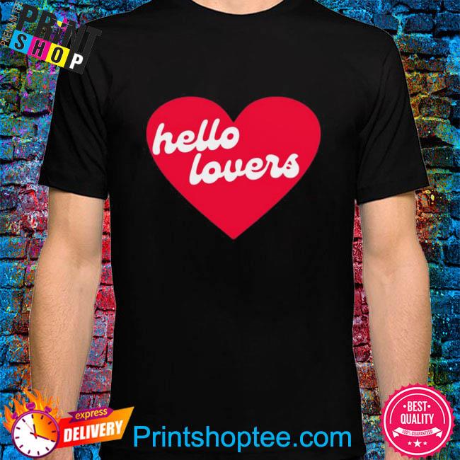 Hello Lovers Heart Tee Shirt