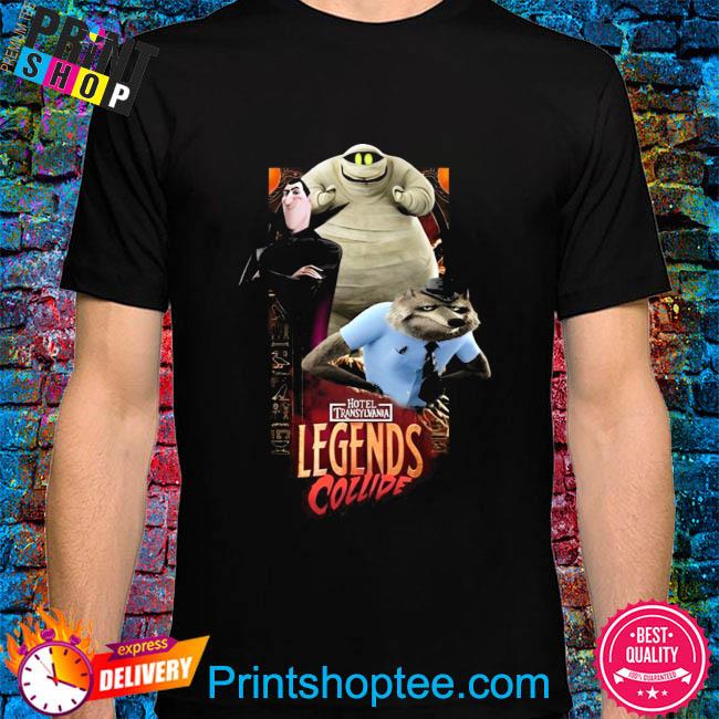 Hotel transylvania legends collide shirt