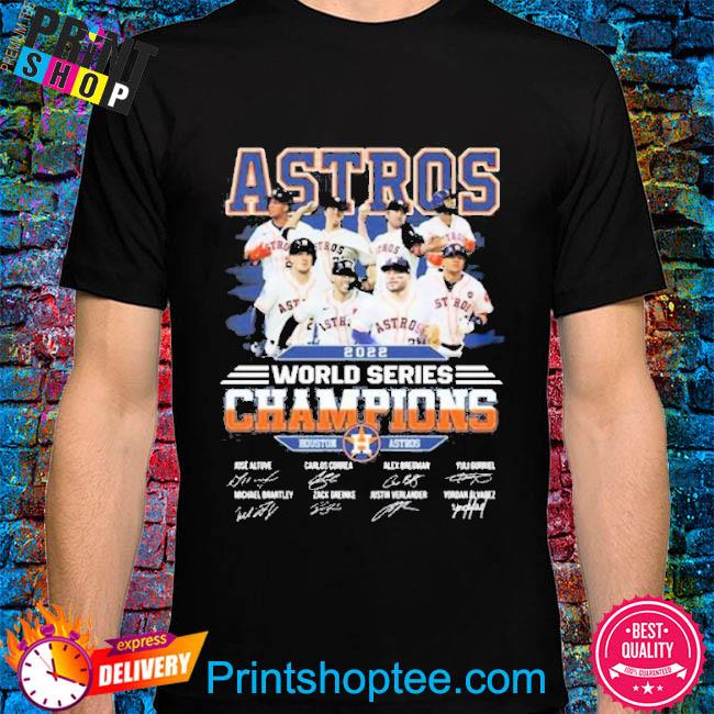 2022 world series champions Houston Astros star shirt