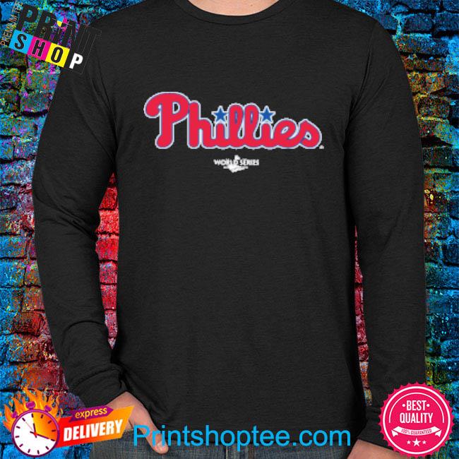 Philadelphia phillies nike 2022 world series logo black shirt, hoodie,  sweater, long sleeve and tank top