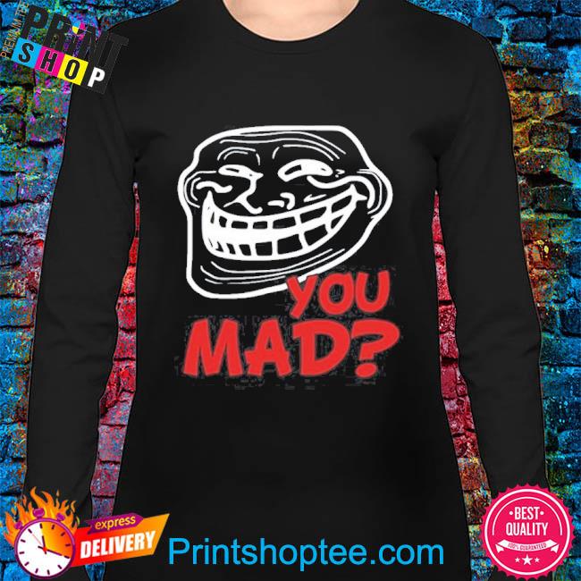 troll face mad