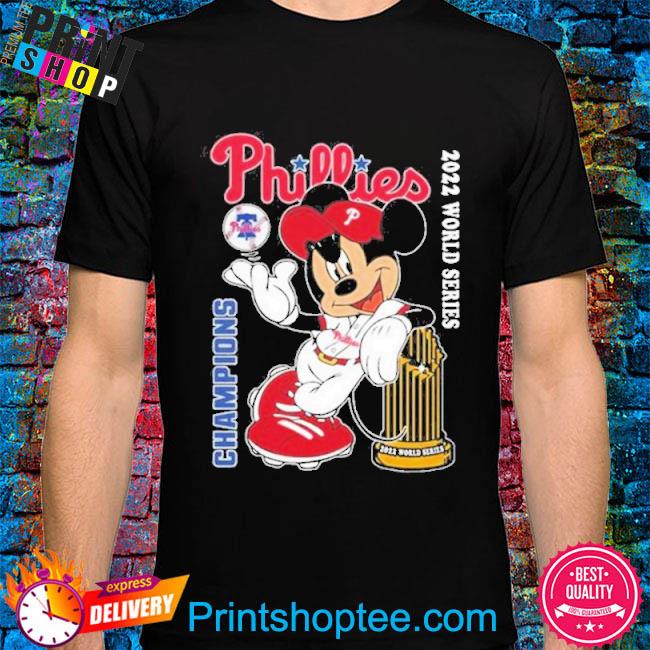 Mickey Mouse Philadelphia Phillies 2022 World Series Champions Shirt
