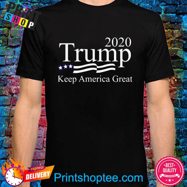 Official 2020 Trump keep america great new shirt
