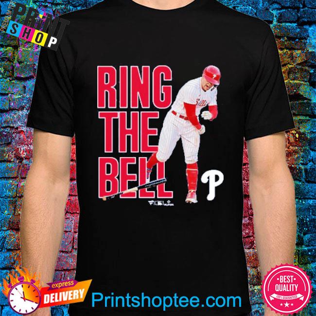 Official Rhys Hoskins Baseball Ring The Bell Shirt