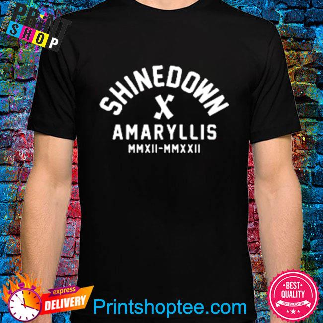 Official Shinedown amaryllis x raglan shirt