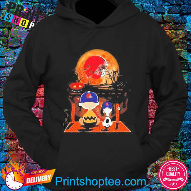 Cleveland Browns Snoopy and Charlie Brown Peanuts shirt, hoodie, sweater,  long sleeve and tank top