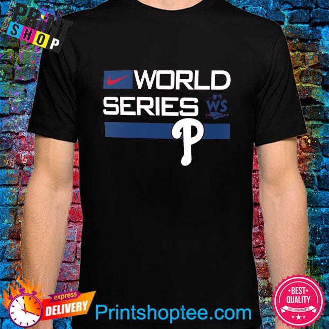 Philadelphia phillies 2022 world series authentic collection dugout shirt