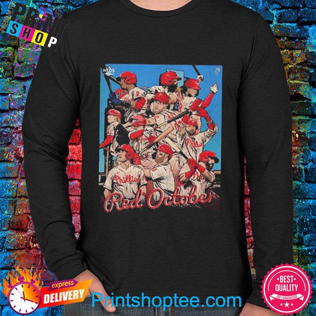 Vintage Phillies Red October Crewneck Sweatshirt Shirt - Teeholly