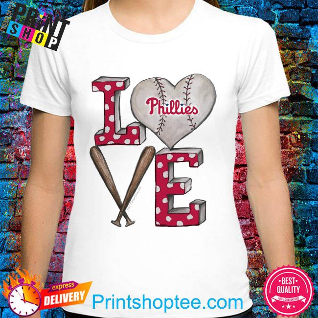 Philadelphia phillies tiny turnip youth baseball love 2022 shirt