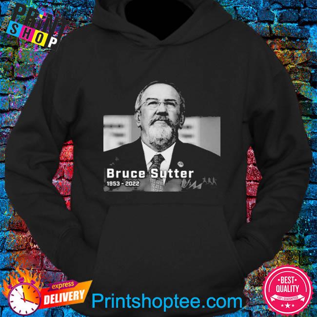 Rip bruce sutter 1953 2022 thank you for the memories essential s hoodie