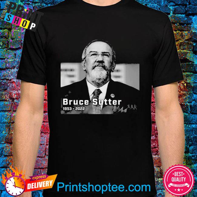 Rip bruce sutter 1953 2022 thank you for the memories essential shirt