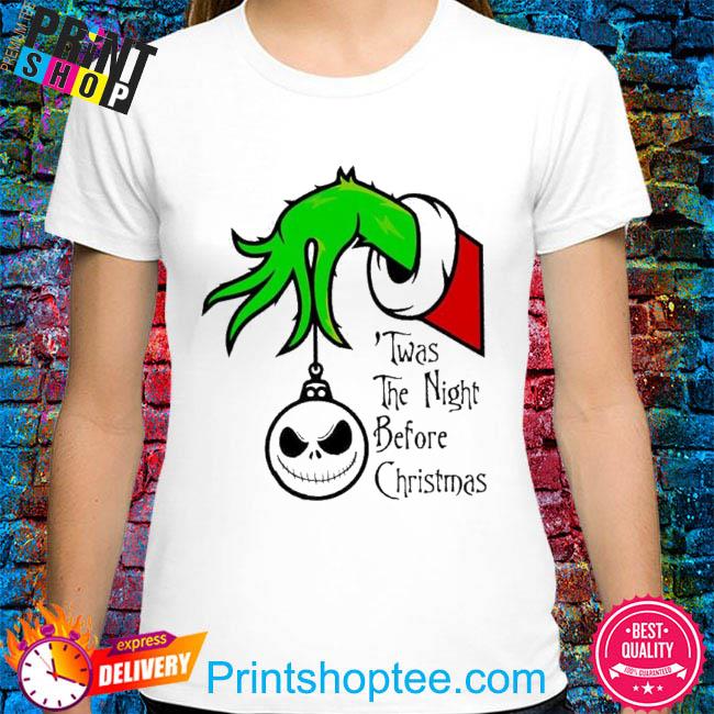 Twas the Night Before Christmas Jack Skellington 2022 T-Shirt